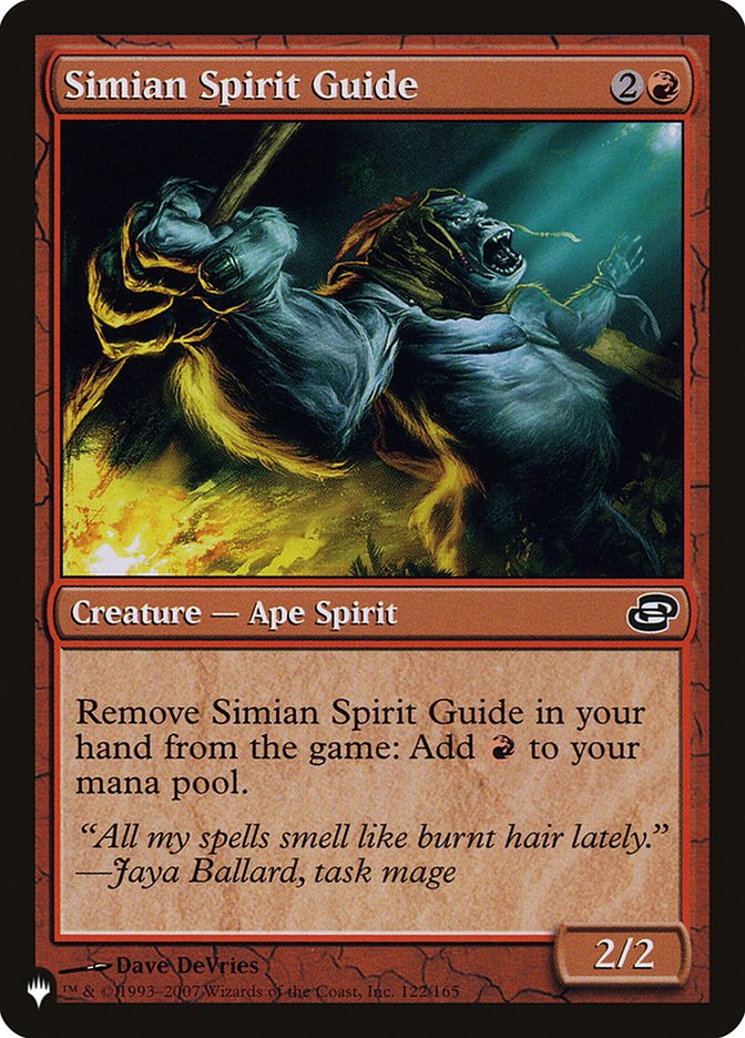 Simian Spirit Guide (The List Reprints) 