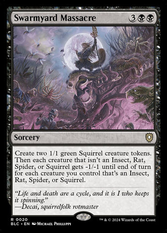 Swarmyard Massacre (Commander: Bloomburrow) 