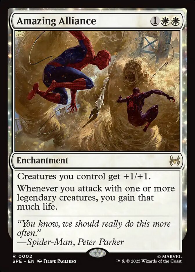 Amazing Alliance (Marvel's Spider-Man: Eternal-Legal)  - Foil