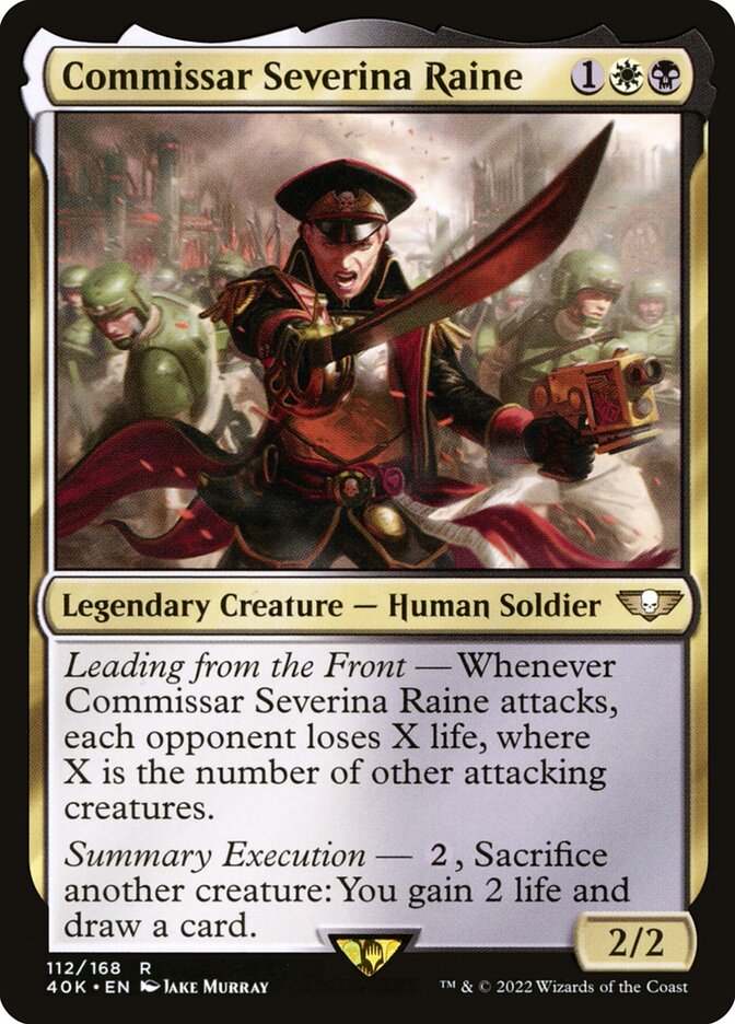 Commissar Severina Raine 112/617 (Universes Beyond: Warhammer 40,000) 