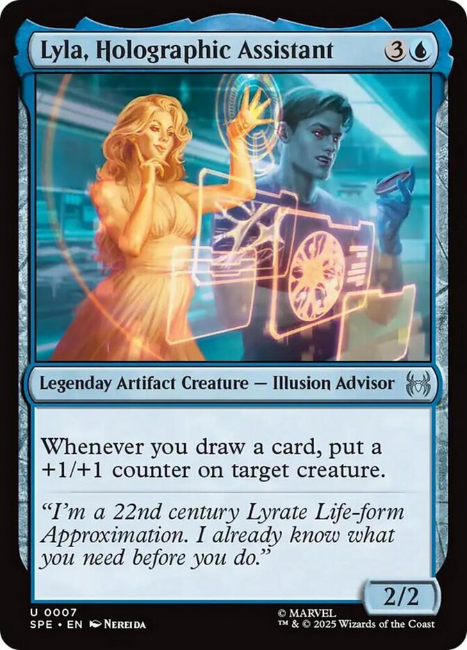 Lyla, Holographic Assistant (Marvel's Spider-Man: Eternal-Legal)  - Foil
