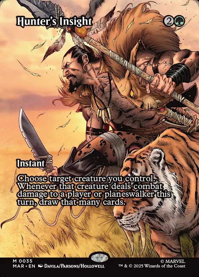 Hunter's Insight (Marvel Universe Eternal-Legal)  - Foil