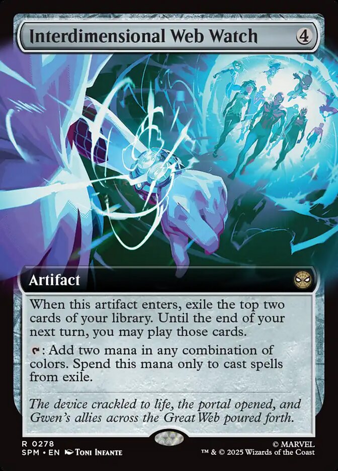 Interdimensional Web Watch 278 (Marvel's Spider-Man)  - Extended Art