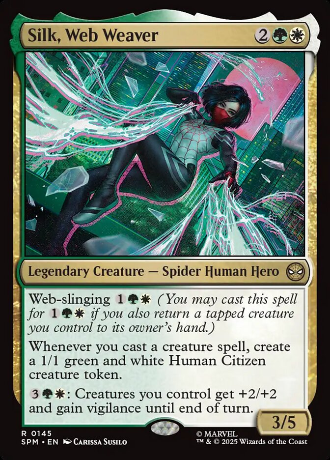 Silk, Web Weaver (Marvel's Spider-Man)  - Foil