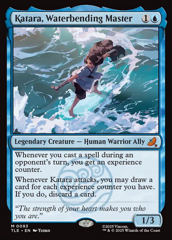 Katara, Waterbending Master (Avatar: The Last Airbender: Eternal-Legal)  - Foil