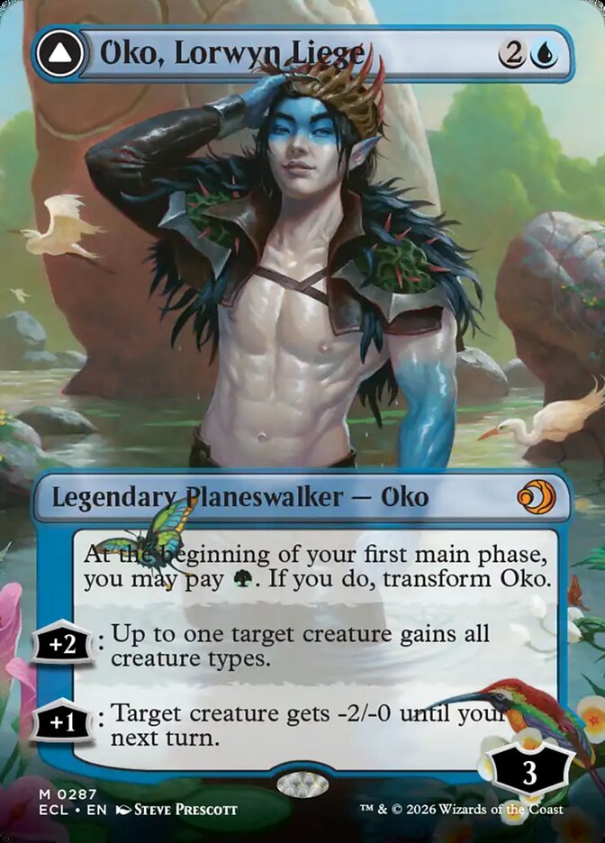 Oko, Lorwyn Liege // Oko, Shadowmoor Scion (Lorwyn Eclipsed)  - Foil