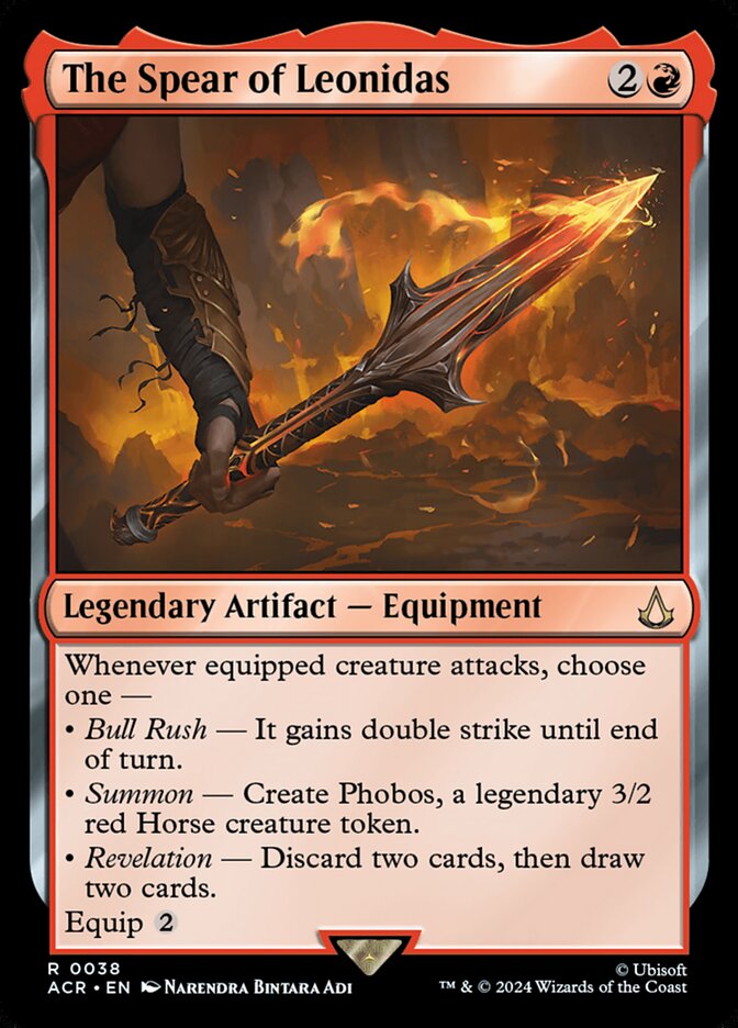 The Spear of Leonidas (Universes Beyond: Assassin's Creed)  - Foil