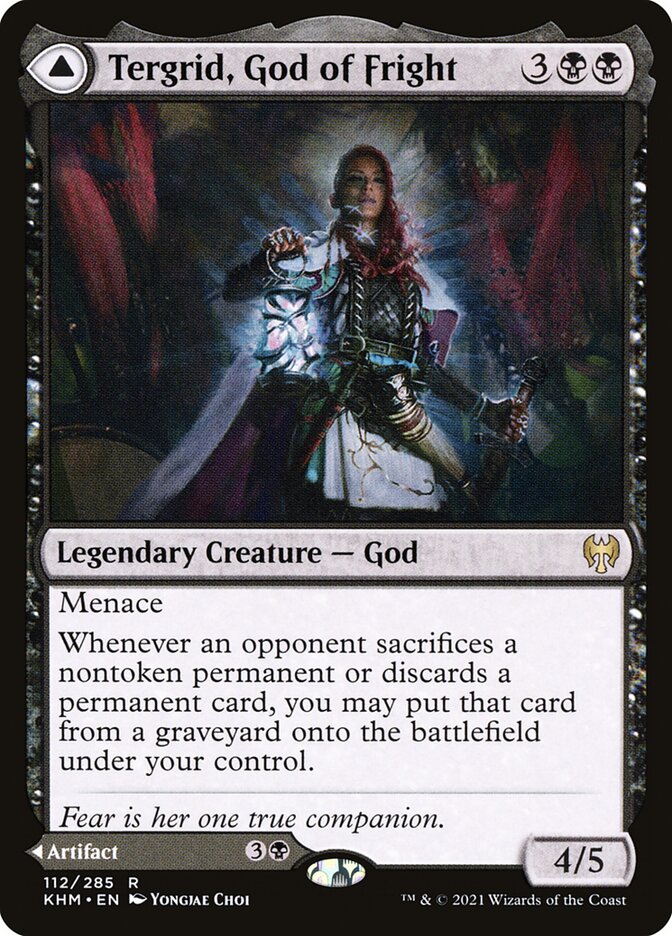 Tergrid, God of Fright // Tergrid's Lantern (Kaldheim) 