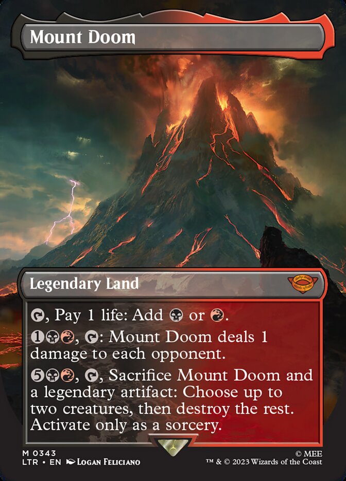 Mount Doom (Universes Beyond: The Lord of the Rings: Tales of Middle-earth) 