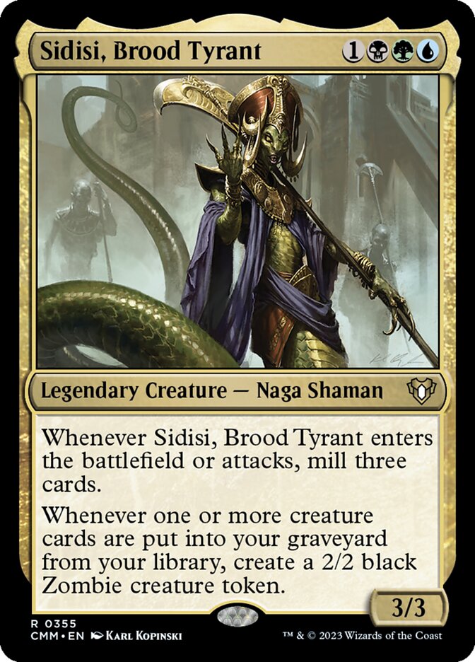 Sidisi, Brood Tyrant (Commander Masters) 