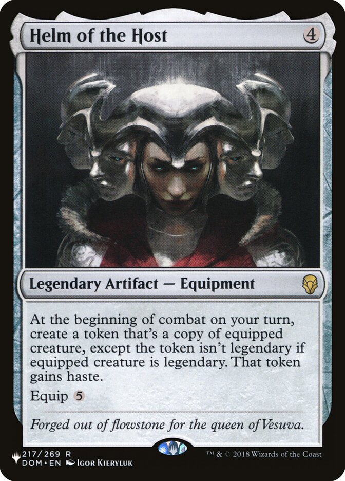 Helm of the Host 217/269 (The List Reprints) 