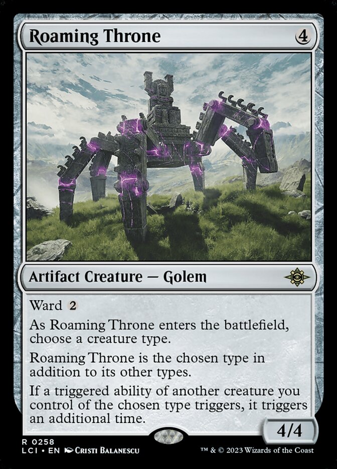 Roaming Throne (The Lost Caverns of Ixalan) 