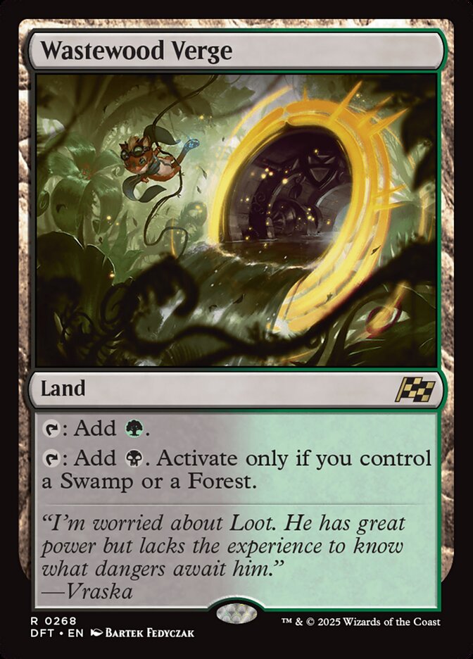 Wastewood Verge (Aetherdrift)  - Foil