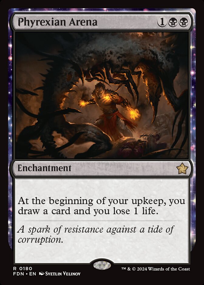 Phyrexian Arena (Foundations)  - Foil