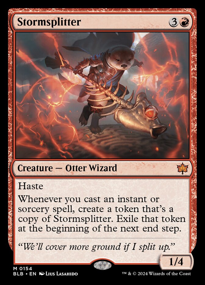 Stormsplitter (Bloomburrow) 