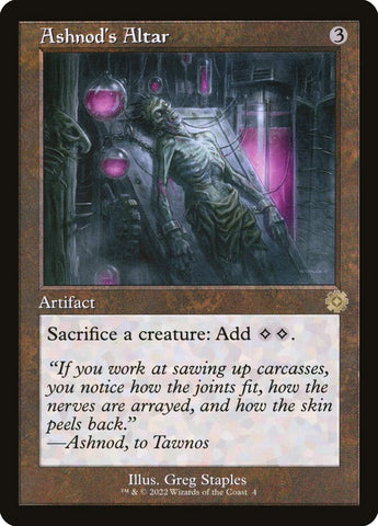 Ashnod's Altar (The Brothers' War: Retro Frame Artifacts) 