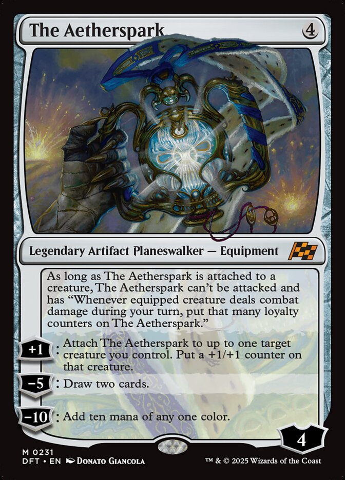 The Aetherspark (Aetherdrift)  - Foil