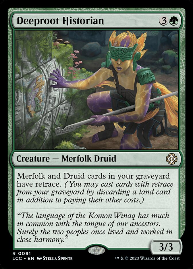 Deeproot Historian 91/370 (Commander: The Lost Caverns of Ixalan) 