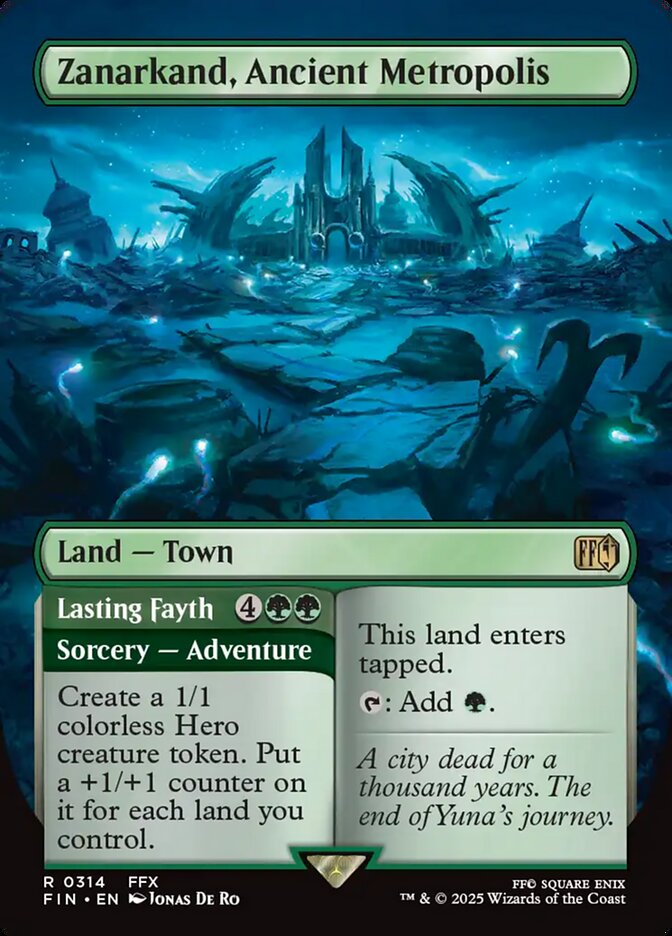 Zanarkand, Ancient Metropolis // Lasting Fayth (FINAL FANTASY)  - Foil