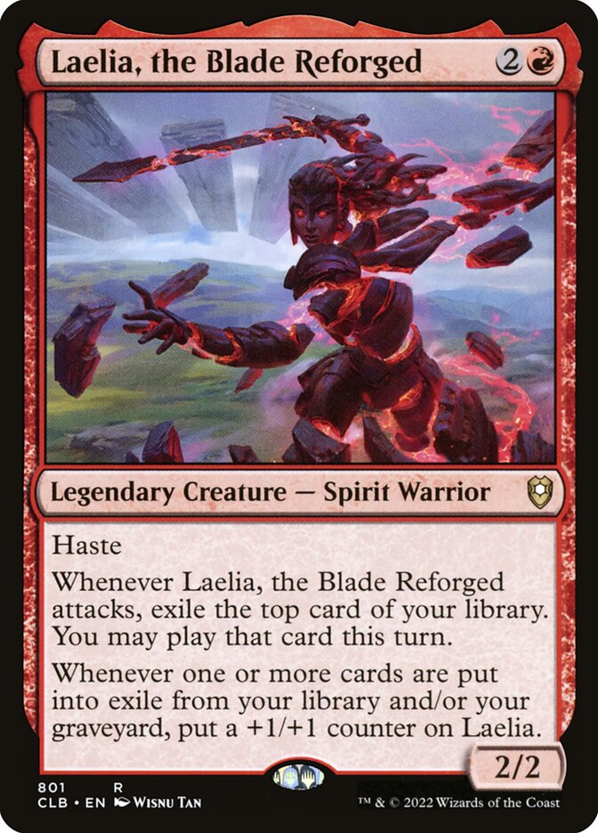 Laelia, the Blade Reforged (Commander Legends: Battle for Baldur's Gate) 