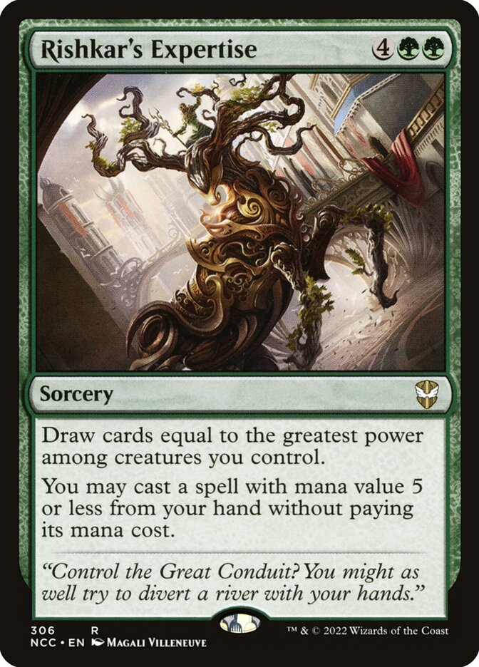 Rishkar's Expertise (Commander: Streets of New Capenna) 