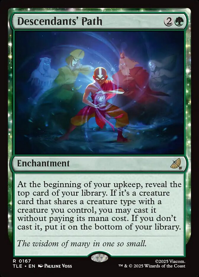 Descendants' Path (Avatar: The Last Airbender: Eternal-Legal)  - Foil