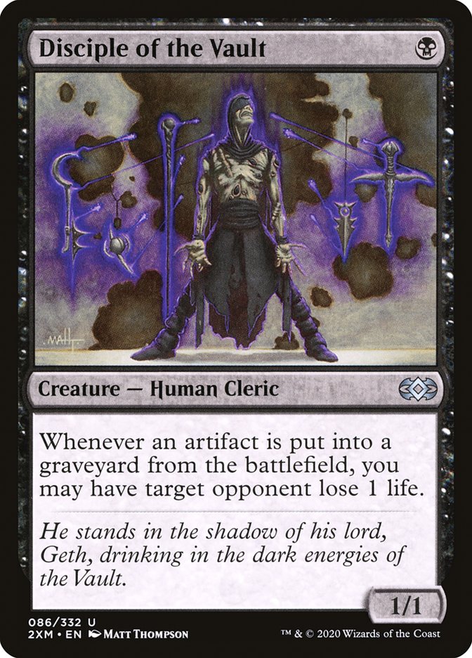Disciple of the Vault (Double Masters)  - Foil