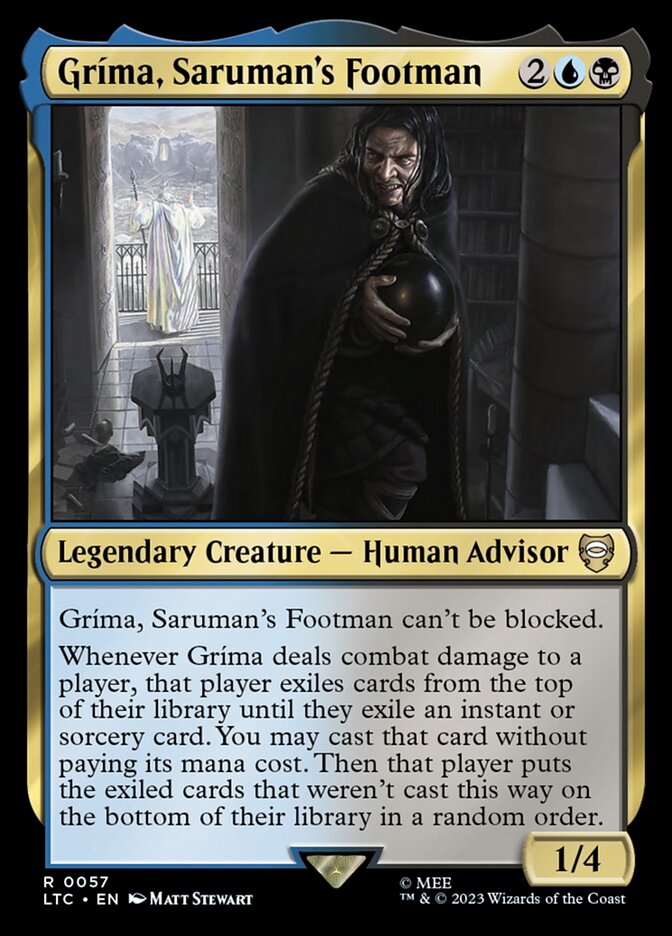 Grima, Saruman's Footman 57 (Commander: The Lord of the Rings: Tales of Middle-earth) 