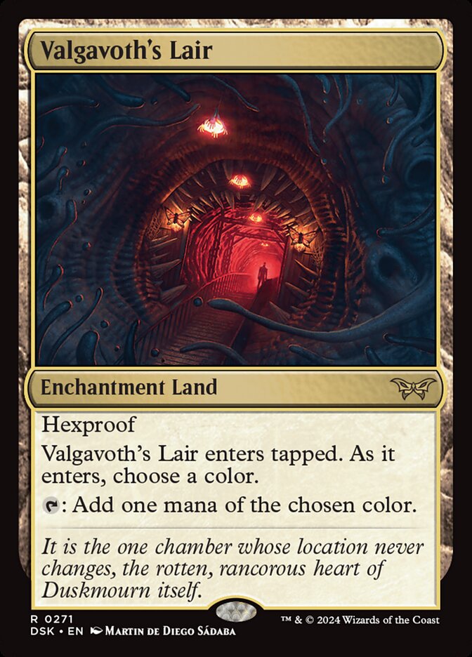 Valgavoth's Lair (Duskmourn: House of Horror)  - Foil