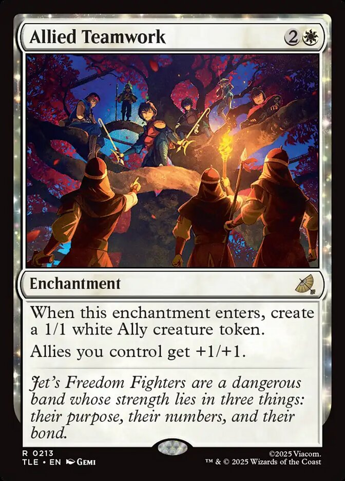 Allied Teamwork (Avatar: The Last Airbender: Eternal-Legal)  - Foil