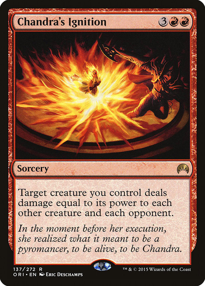 Chandra's Ignition (Magic Origins) 