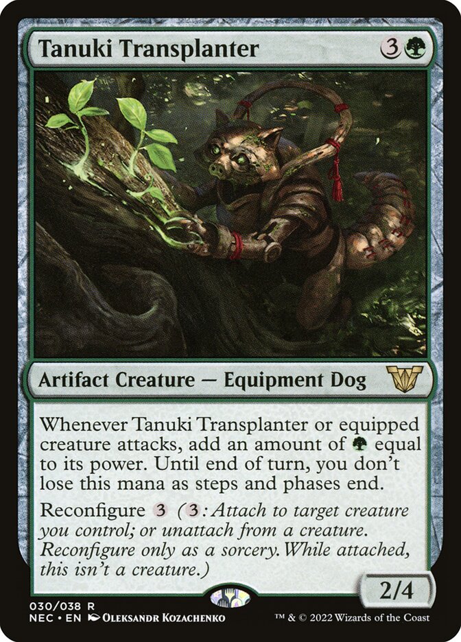 Tanuki Transplanter (Commander: Kamigawa: Neon Dynasty) 