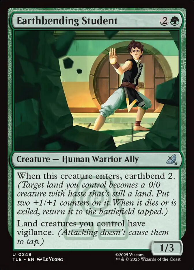 Earthbending Student (Avatar: The Last Airbender: Eternal-Legal)  - Foil