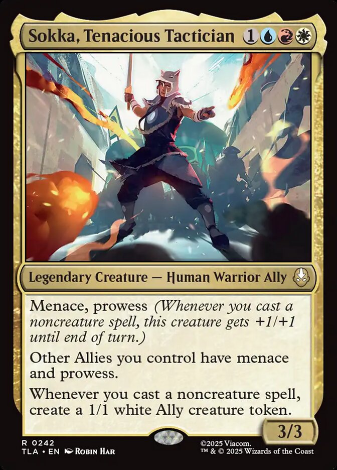 Sokka, Tenacious Tactician (Avatar: The Last Airbender)  - Foil