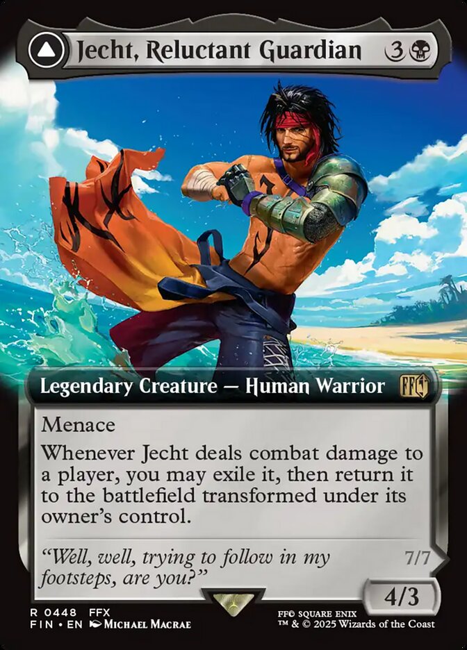 Jecht, Reluctant Guardian // Braska's Final Aeon (FINAL FANTASY) 
