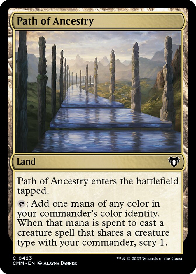 Path of Ancestry (Commander Masters)  - Foil