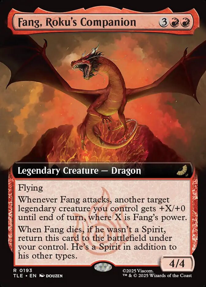 Fang, Roku's Companion (Avatar: The Last Airbender: Eternal-Legal) 