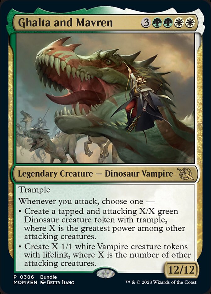 Ghalta and Mavren (Unique and Miscellaneous Promos)  - Foil