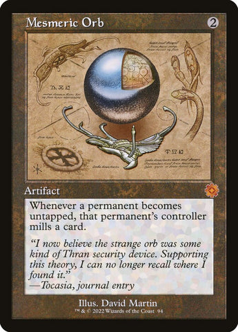 Mesmeric Orb (The Brothers' War: Retro Frame Artifacts) 