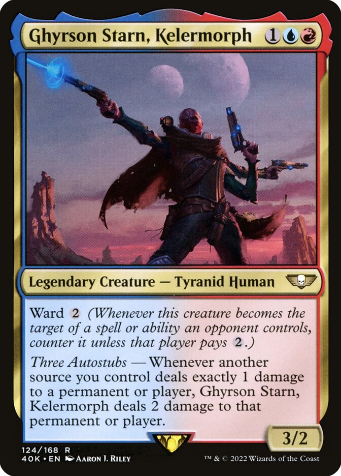 Ghyrson Starn, Kelermorph 124/617 (Universes Beyond: Warhammer 40,000) 