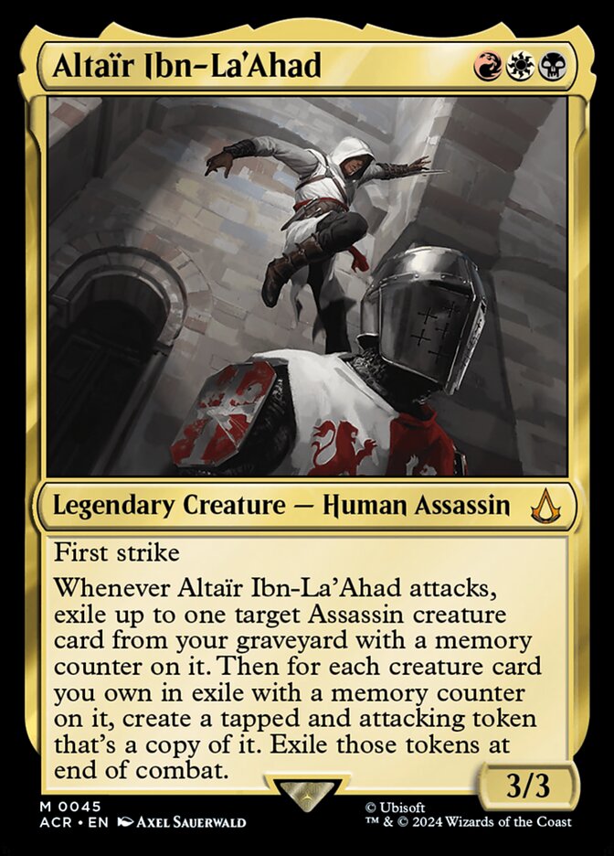 Altaïr Ibn-La'Ahad (Universes Beyond: Assassin's Creed)  - Foil