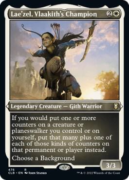 Laezel Vlaakiths Champion Foil Etched (Commander Legends: Battle for Baldur's Gate)  - Foil