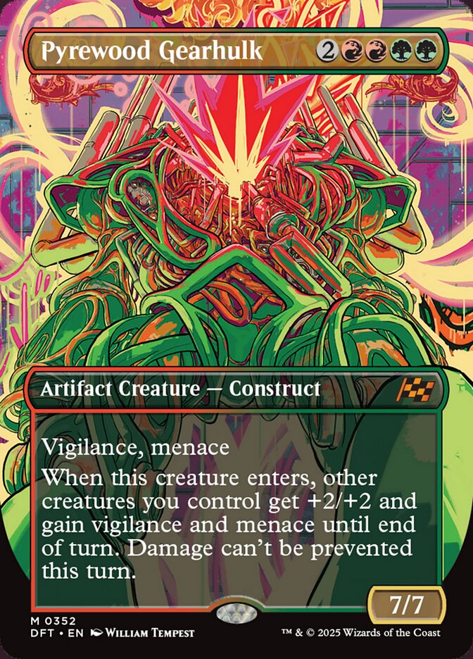 Pyrewood Gearhulk (Aetherdrift)  - Foil