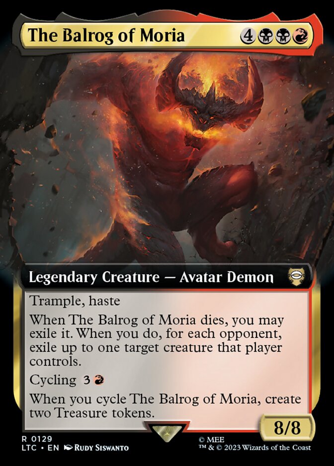 The Balrog of Moria (Commander: The Lord of the Rings: Tales of Middle-earth) 