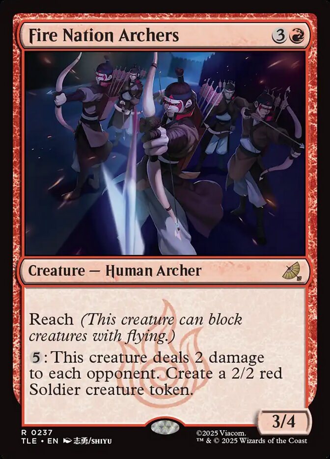 Fire Nation Archers (Avatar: The Last Airbender: Eternal-Legal)  - Foil