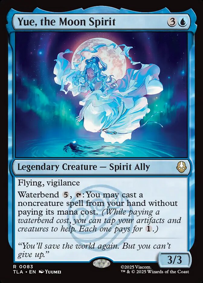 Yue, the Moon Spirit (Avatar: The Last Airbender) 