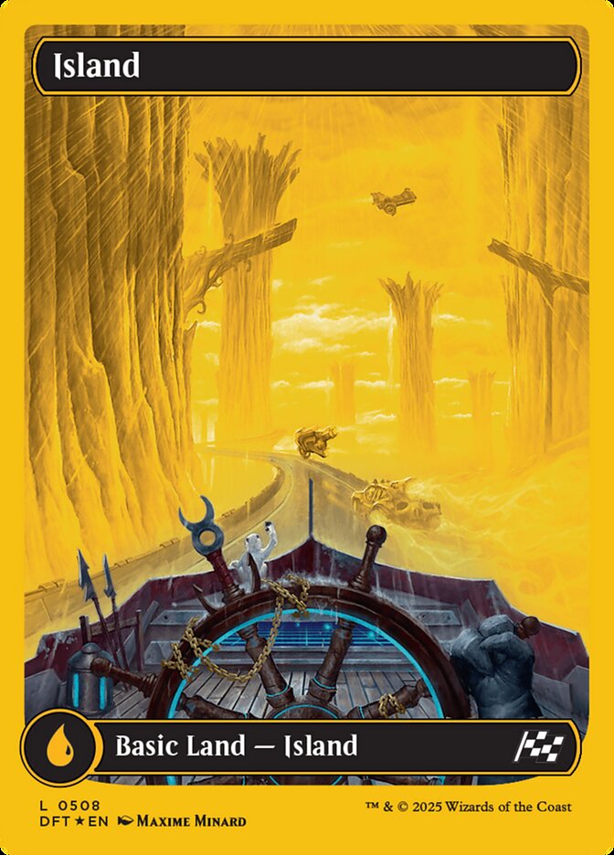 Island (Aetherdrift)  - Foil