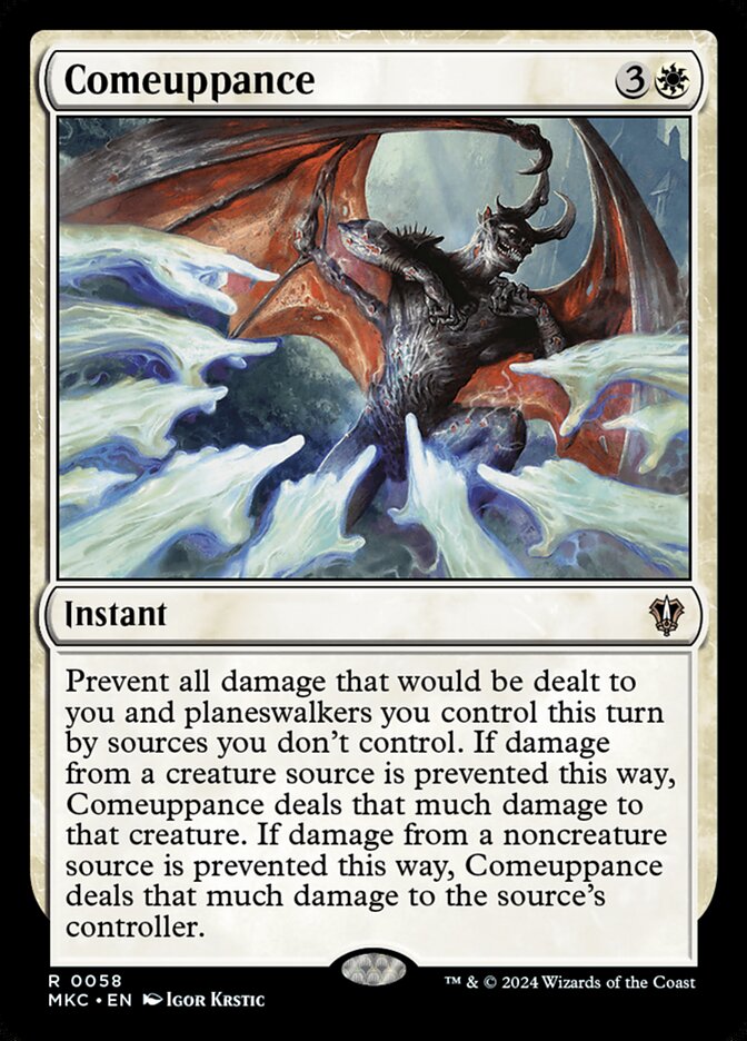 Comeuppance (Commander: Murders at Karlov Manor) 