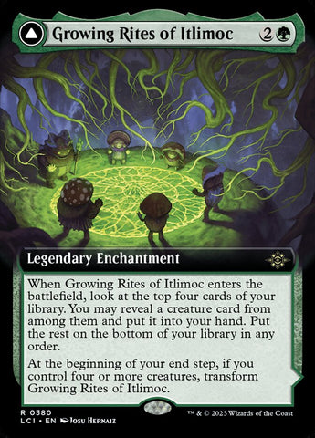 Growing Rites of Itlimoc // Itlimoc, Cradle of the Sun (The Lost Caverns of Ixalan)  - Foil