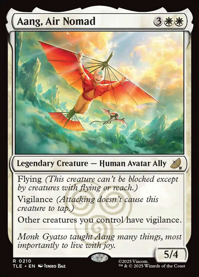 Aang, Air Nomad (Avatar: The Last Airbender: Eternal-Legal)  - Foil